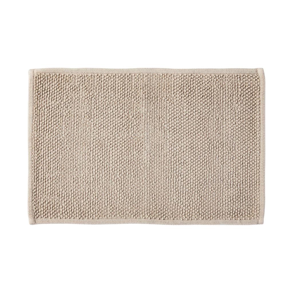Covor de baie MUJI Chenille 84236273, Bej, Mediu,