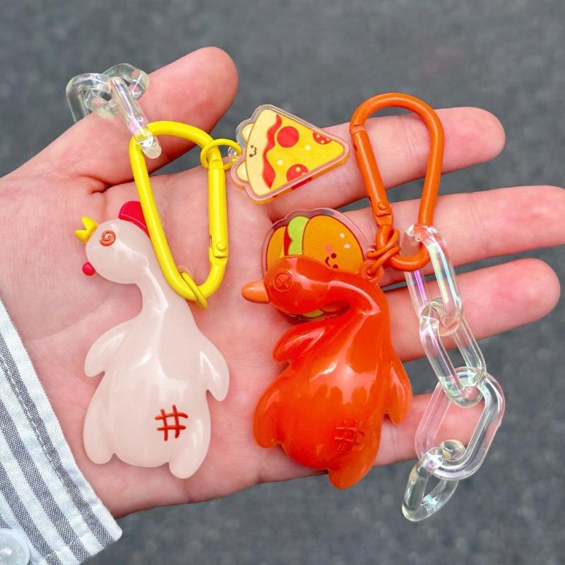 Color Changing Keychain,Bag Charms,Cute Key Chain Accessories Decor for Purse Handbag Car Keychain For Women Girls