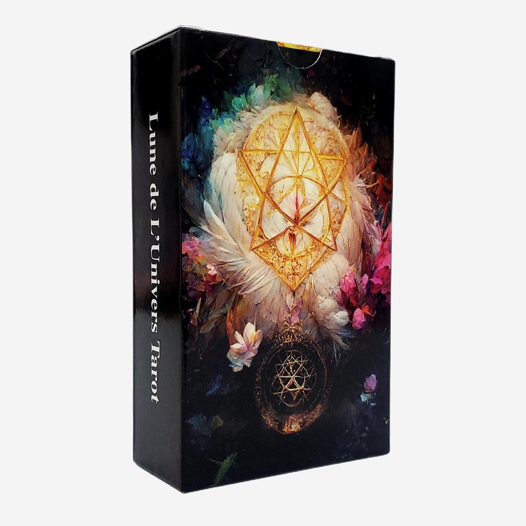 12x7cm Vesmír Měsíc Tarotová Karta 78 Karet/Sada Balíček Rodinná Zábava Stolní Hra Věštecké Karty