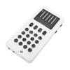 Portable Voice Changer Sound Card Handheld Live Broadcast Voice Disguiser with 8 Voice Effects for PC Phone Laptop