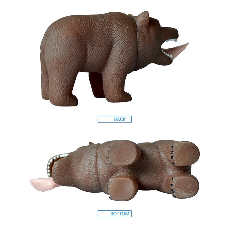 

Креативная акула, собака, медведь, хитрая игрушка, подарок на день дурака и Хэллоуин, странный забавный подарок bear