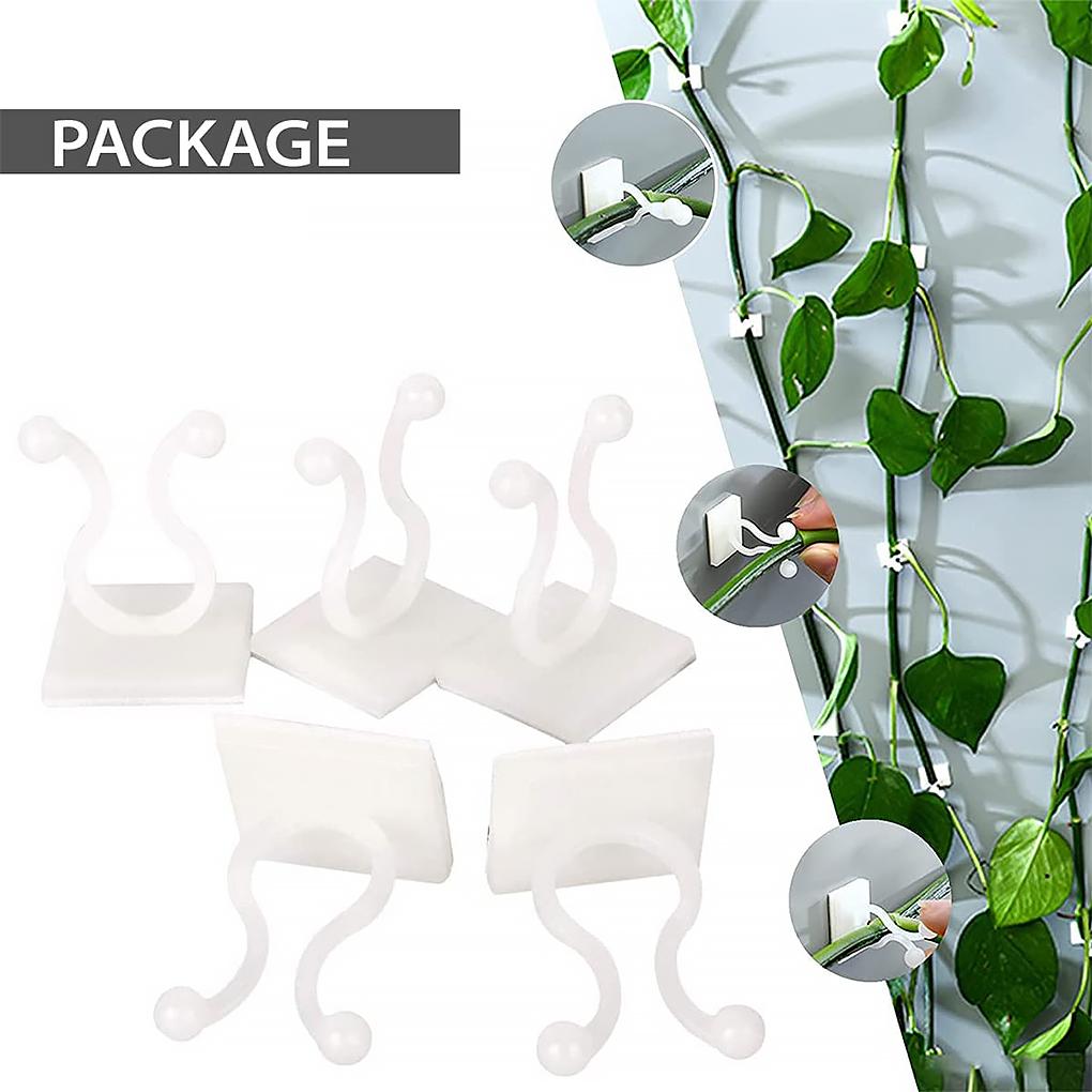 Plants Fixture Wall Climbing Fastener Wall-mounting Vine Supporting Hooks Fixing Gardening Clips Accessories Courtyard