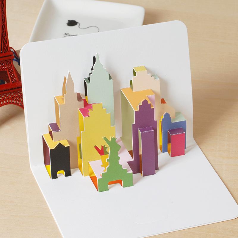 3d Pop-up Birthday Card With Envelope Birthday Greeting Cards Perfect Party Supplies Great Gift To Family Friends Lovers
