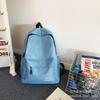 Schoolbag Korean Version of Youth Computer Backpack Campus Junior High School High School Student Schoolbag Men's Travel Backpack Girls Versatile and