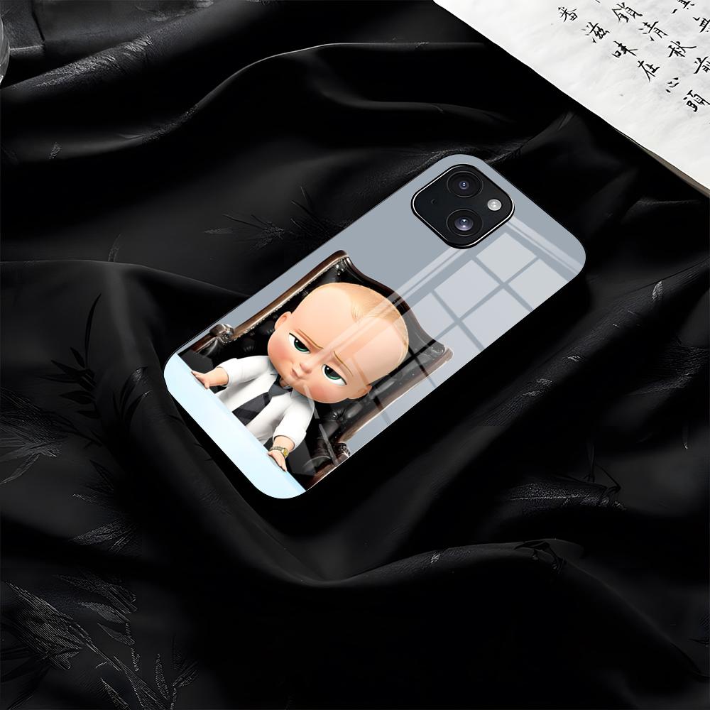 Baby B-Boss Handyhülle Für IPhone 17 Pro Max 16 15 14 Pro Max 13 11 Plus Glasabdeckung