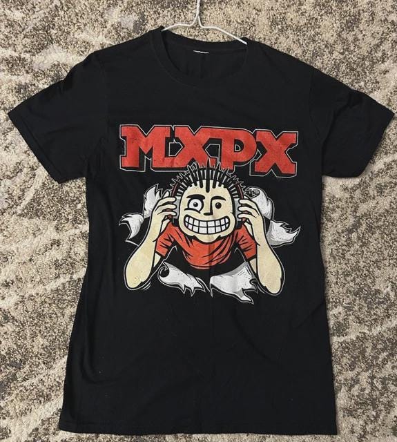 Vintage The Funny Enjoy Music XvX T-Shirt Concert Black Cotton Unisex Size S-5XL For Fans