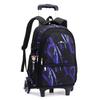 Schulrucksack für Kinder Jungen mit Rollen Tasche Schülerrucksack Trolley Schultasche mit Rädern Rollendes Gepäck Buchtasche