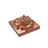 Rame Puro Maha Meru Shree Yantra Solido per Uso Puja a Casa/Maha Meru Shri