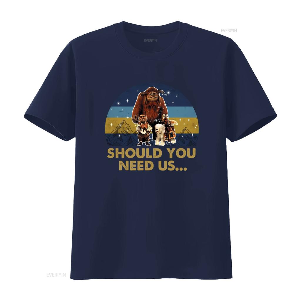 Labyrinth Should You Need Us Vintage T Shirt And Friends Movie Fan Vintage Washed Versatile Stretched Breathable