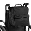 Bolsa Traseira para Cadeira de Rodas Bolsa de Armazenamento Impermeável Grande Capacidade Bolsa de Transporte para Carrinho de Bebê Mochila Bolsa Suspensa para Scooter de Mobilidade Bolsa de Compras