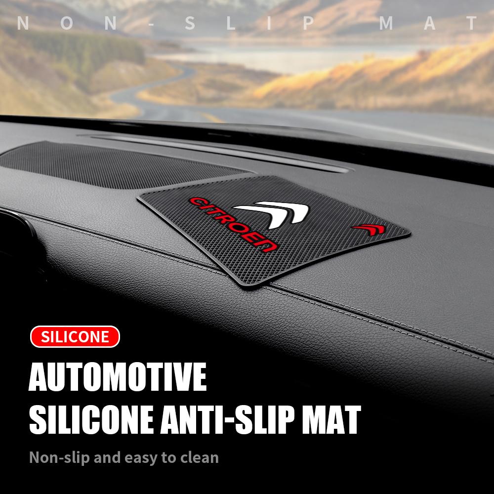 1PCS Car Dashboard Silicone Non Slip Mat Phone Holder Anti-skid Pad Car Accessories For Citroen C1 C2 C3 C4 Berlingo C6 C8 Xsara LE9
