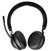 Easy To Replace Ear Cushions For 45h Evolve 2 65, Soft Protein Leather Materials Enjoy Sound Quality Earcups