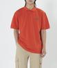 Jikun Original Cotton Pique Short Sleeve Shirt Gee245-102 Red Orange