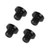 4pcs Motorcycle Rear View Mirror Screws Caps Hole Plugs M10x1.25 CNC Aluminum Replacement for