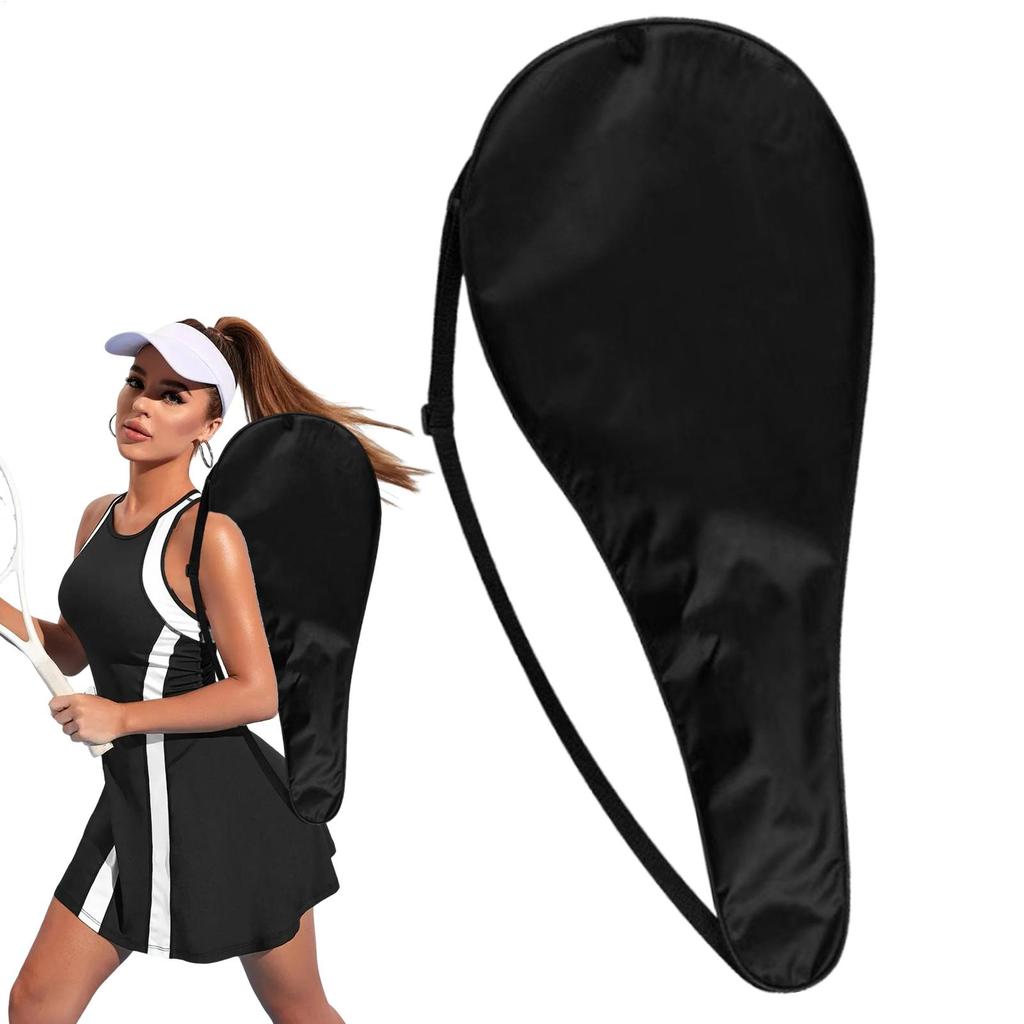 Portable Tennis Racket Bag Waterproof Single Shoulder Tennis Bags For Adults Men Women Tennis Racket Protective Cover