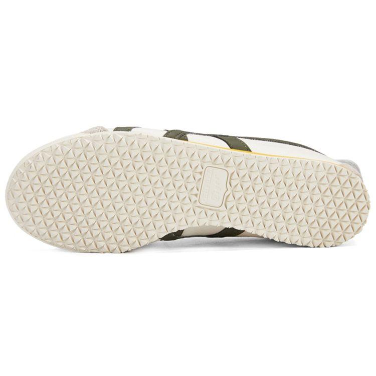 ONITSUKA TIGER Mexico 66 Leather Retro Versatile Non-Slip Wear-Resistant Breathable Low-Top Casual Shoes Unisex Sneaker Off-White 1183B771-105