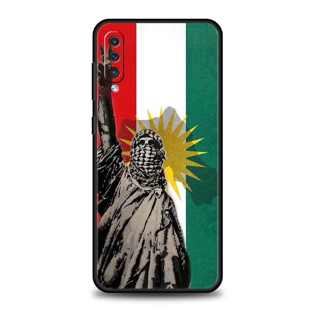 Kurdish flag Phone Case For Samsung A56 A36 A26 A54 A52 A24 A14 A50 A72 A70 A40 A20E A06 A12 A22 A34 A42 A32 A04s A16 5G Cover