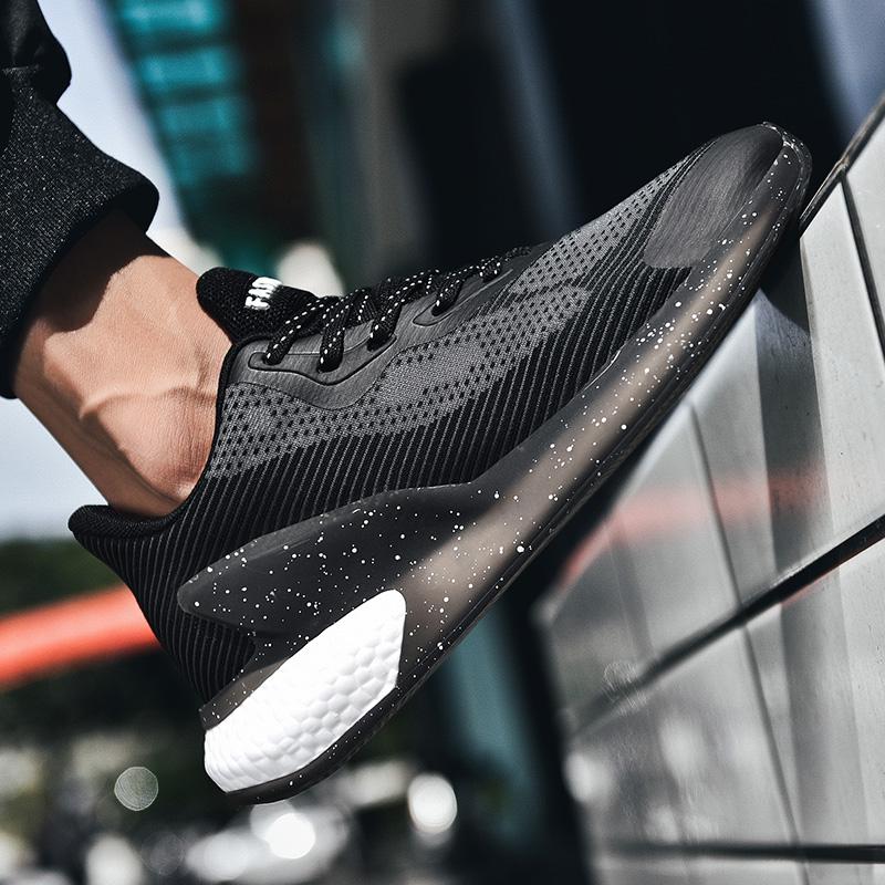 Мужская повседневная спортивная мужская обувь из дышащей пены на мягкой подошве с большой — фото 6