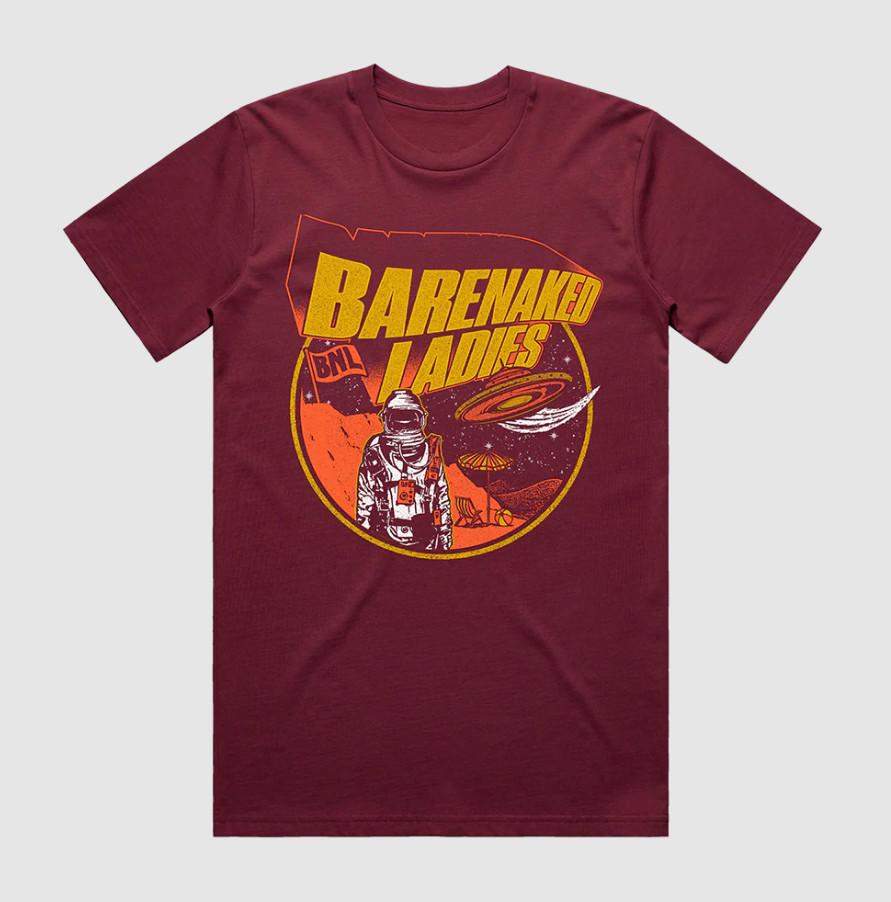 Barenaked Ladies MAROON SPACE Unisex T-Shirt All Size S-5XL MC989 Unisex T-Shirt L