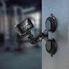 K03-2 For Insta360/GoPro Action Camera Bracket Magnetic Dual Suction Cup Rotatable Camera Stand