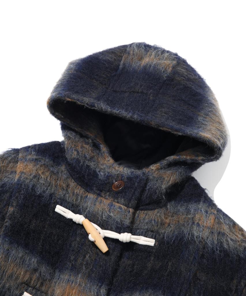 Covernat Woman Long Duffle Coat Check