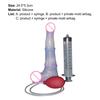 Irrigator Sex Supplies Waterproof Portable Moderate Colorful Dildo Horse Realistic Squirting Penis