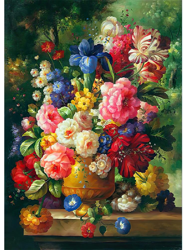 

Скандинавское настенное искусство, Европа, натюрморт, цветы, печать плакатов, холст, живопись, ретро, ​​винтажная HD печать, настенная картина, домашний декор, Cuadros 40x60cm No Frame