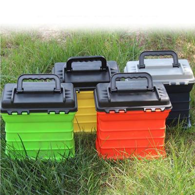 5 Layer Pp+Abs Big Fishing Tackle Box High Quality Plastic Handle Fishing Box