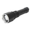 LED Flashlight Super Bright Double Switch Anti Slip Waterproof Type C USB Charging Flashlight for Outdoor Camping