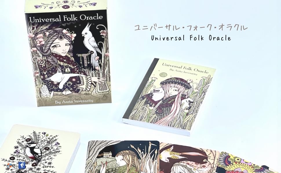 Oracle Card English Affirmation Fortune Telling Folk I.I.J [Universal Oracle] [Genuine]