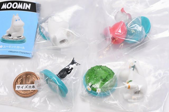 ART IN THE POCKET Moomin Set of Gacha Capsule Toy Vol.1 [Complete 4]