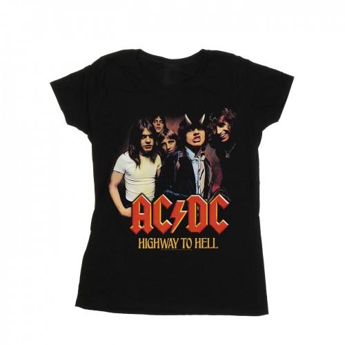 

ACDC Womens/Ladies Highway To Hell Group Cotton T-Shirt S