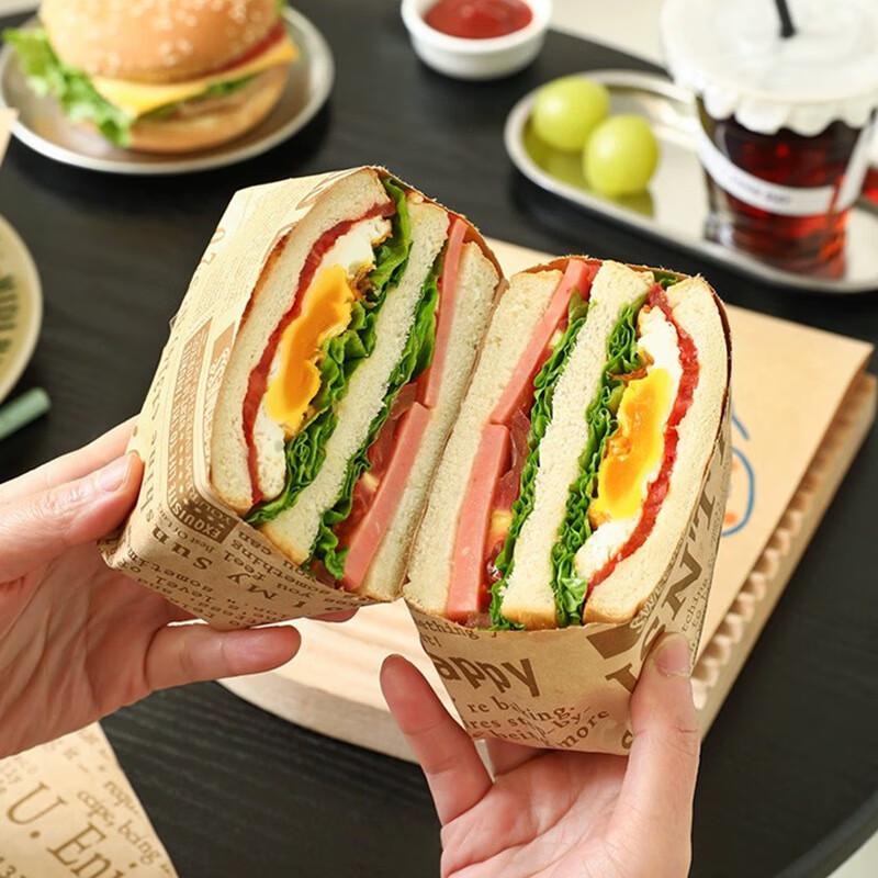 Sacchetti di Carta Greaseproof per Sandwich e Hamburger