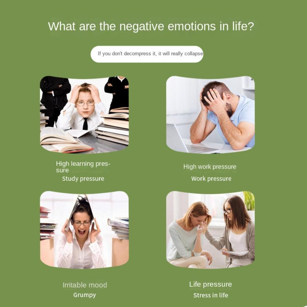 Funny Eyeball Burst Grass Worm Pinch Toy Big Eyeball Squeeze Toy Eye Popping Worm Stress Relief