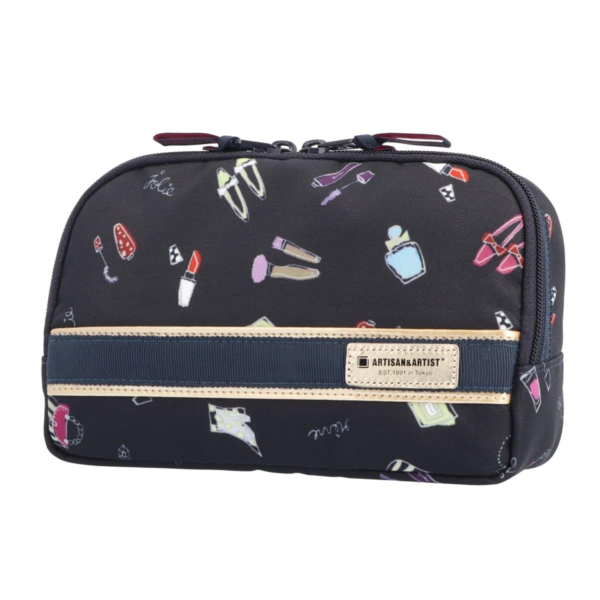 

[ARTISAN&ARTIST*] Slope Shape Pouch, Reve Mystique, 5WP-RY110H