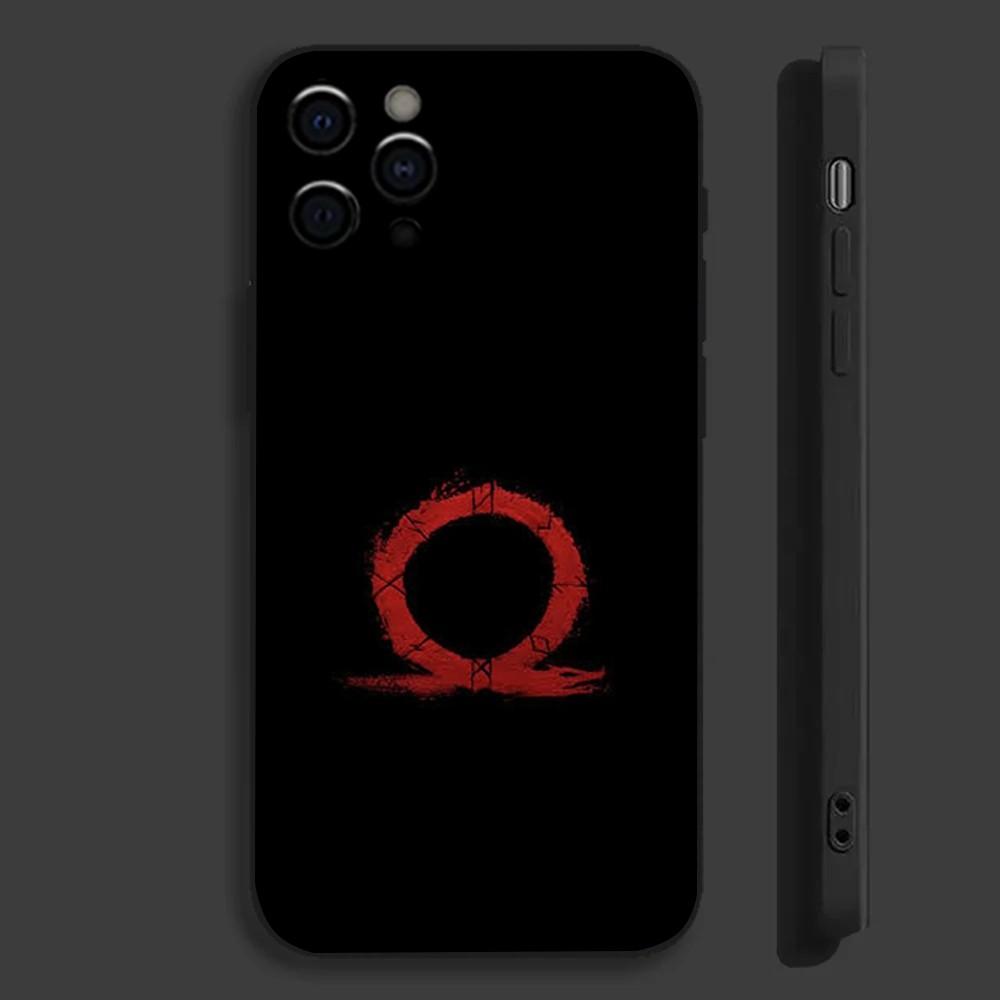 G-God of W-War Game Phone Case For Apple iPhone 15,14,13,12,11,Pro,X,XS,Max,XR,Plus,Mini Soft Black Cover