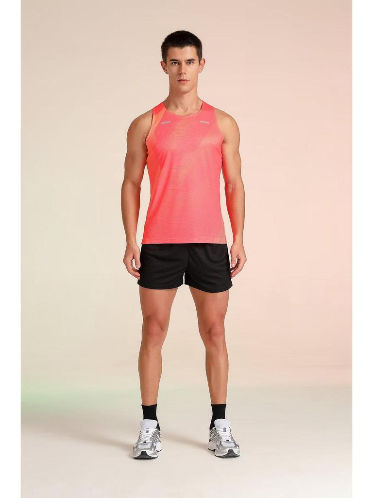 Unisex Track & Field Training Set: Vest & Suit for Marathon and Running Sportswear.
