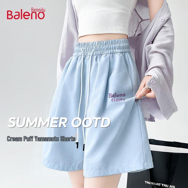 Baleno Women s American Style Printed Loose Casual Shorts S