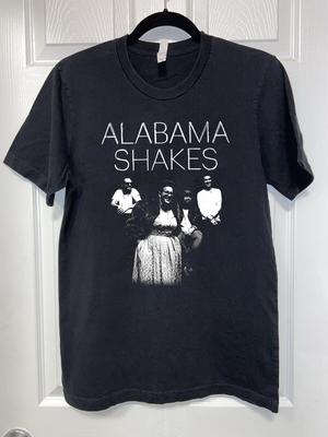 Zeldzaam Alabama Shakes Band Klassiek Zwart T-shirt Cadeau Fans Alle Maten AR1419 Unisex T-shirt
