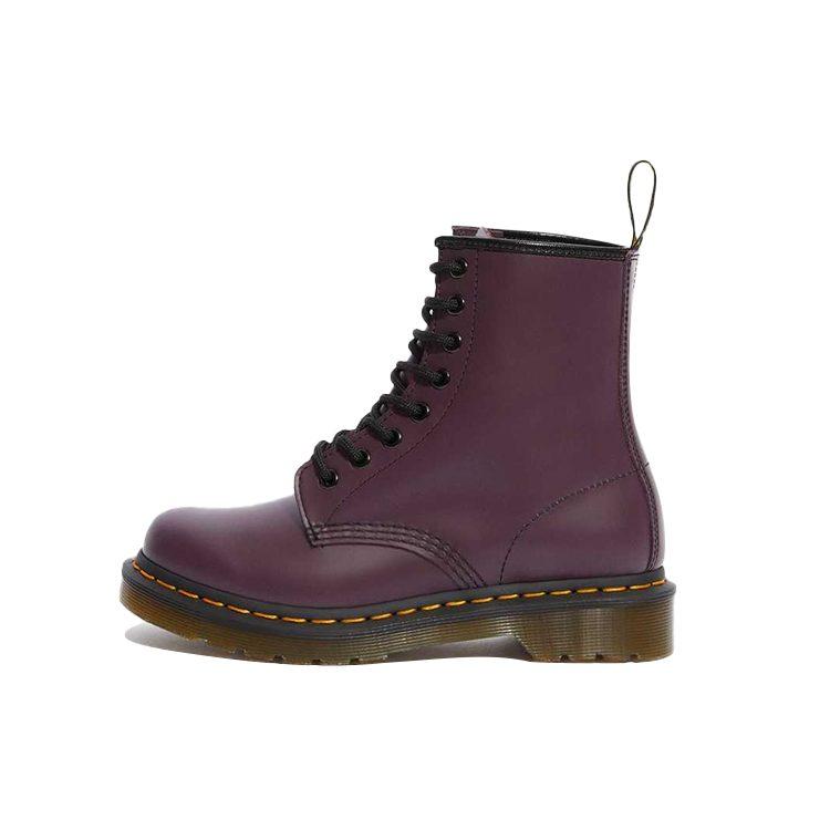 Dott. Stivali stringati Dr. Martens 1460 in pelle liscia 'Viola' da donna 11821500