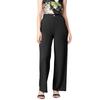 KOTTY Womens Cotton Blend Straight Fit Trousers Jade Black