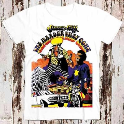 Harder To Love Poster 1970s Jimmy Cliff Movie Reggae Music Bestselling Tshirt Music Retro Top Cool Unisex