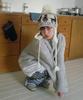 FUNFROMFUN Nomad Handmade Earmuff, Cream