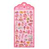 3D Embossed Sticker Solid Drop Glue Crystal Diamond Japanese Cute Food Decal for Phone Case DIY New Decor High Quality