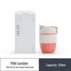Mini Ceramic Straw Drinking Cup