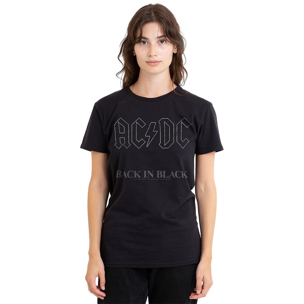 AC/DC Unisex Adult Back In Black T-Shirt