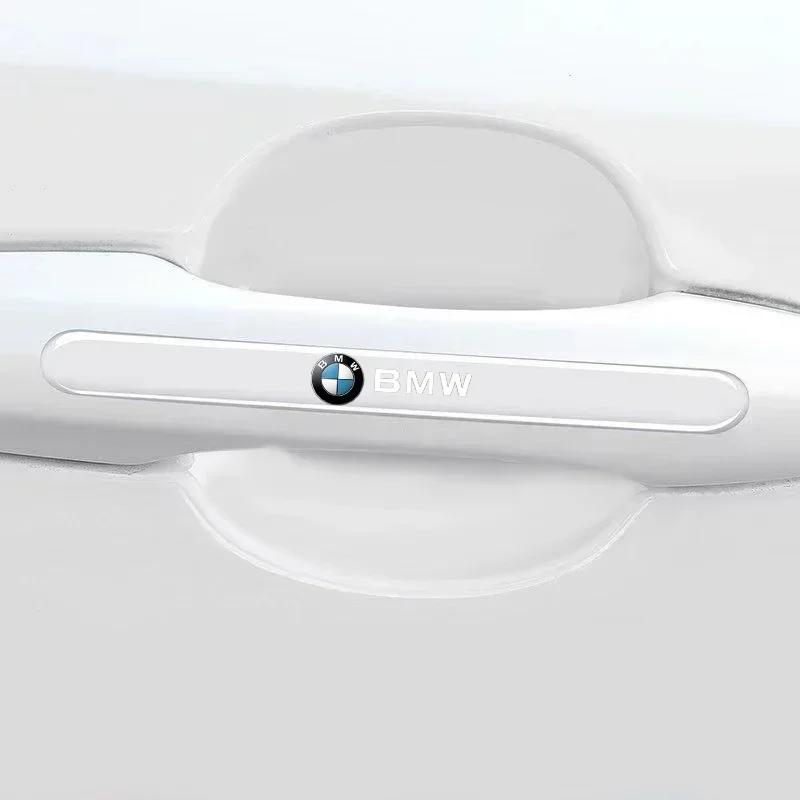 Car Door Bowl Handle Protector Stickers For BMW M M3 M5 X1 X3 X5 X6 E90 E91 E92 E93 M3 E60 Transparent Anti-scratch Film