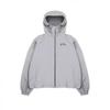 Heren Oversized Windjack Met Kleurblokontwerp Borduurwerk Met Capuchon Ritssluiting Jas Urban Streetwear