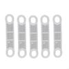 Pack of 5 Antishedding Strips for Wood Hanger Unique Hanger Antislip Strips Adhesive Strips for Smooth Clothes Holder X3UC