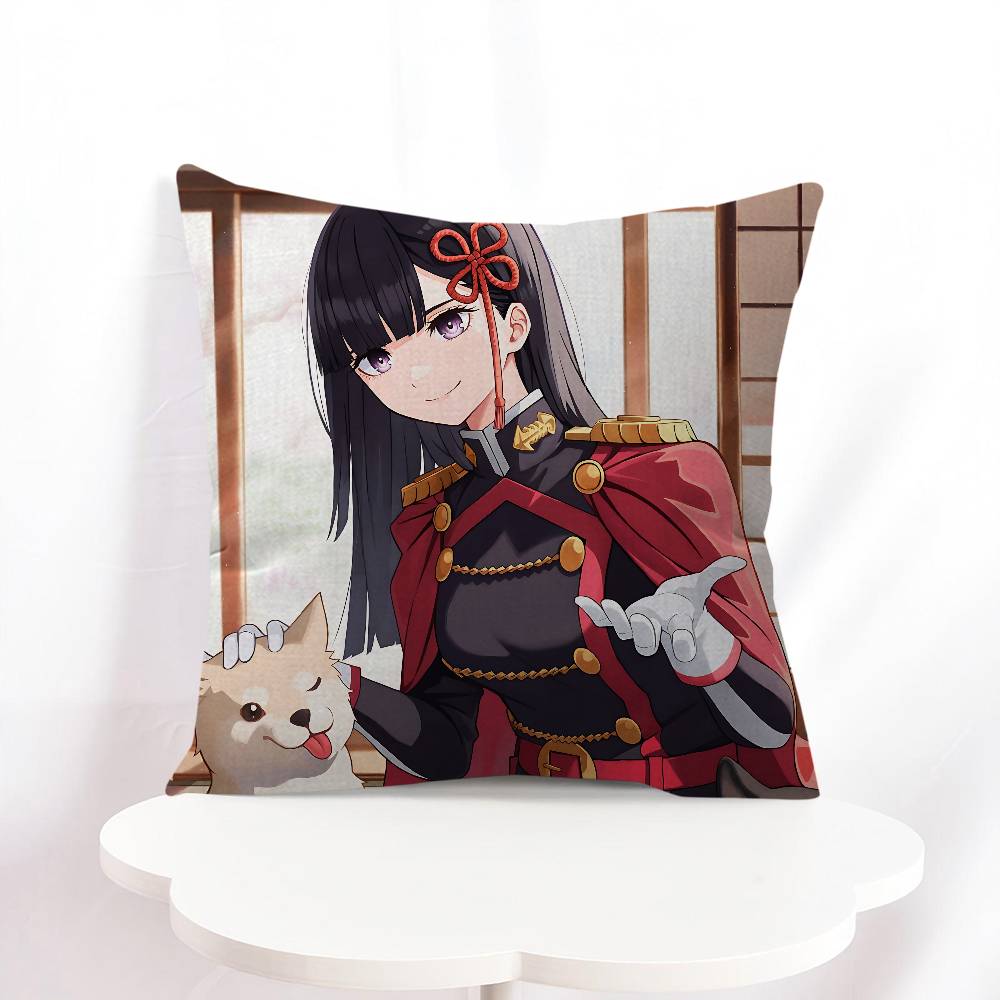 

Yamashiro Ren Office Cushion Pillowcase Car Cushion Cover45X45CM Lumbar Pillowcase Sofa Pillowcover 16x16Inch